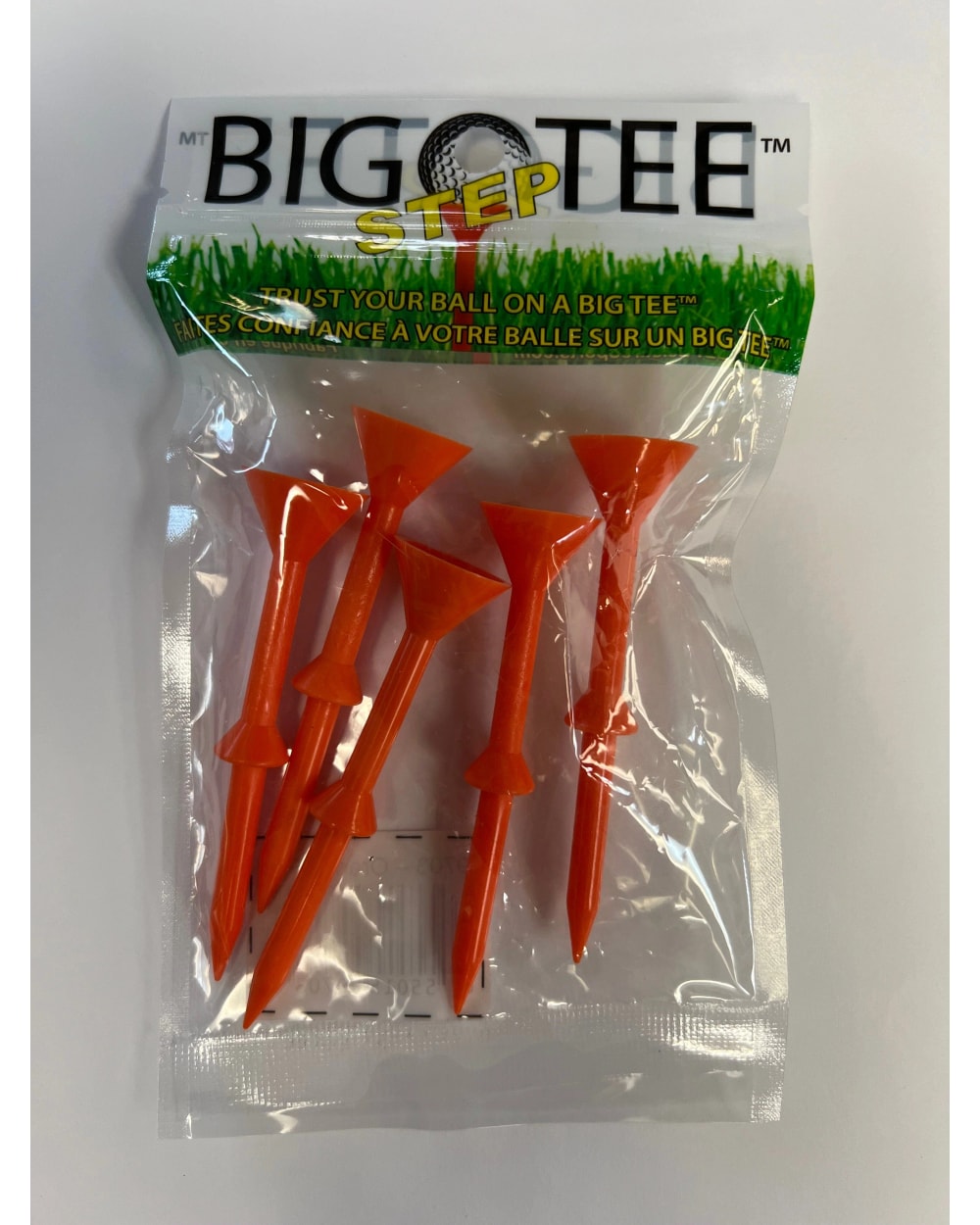 Big Step Tee Golf Tees - Pack of 5