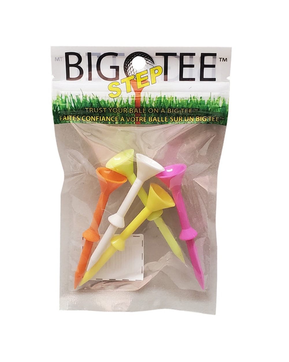Big Step Tee Golf Tees - Pack of 5