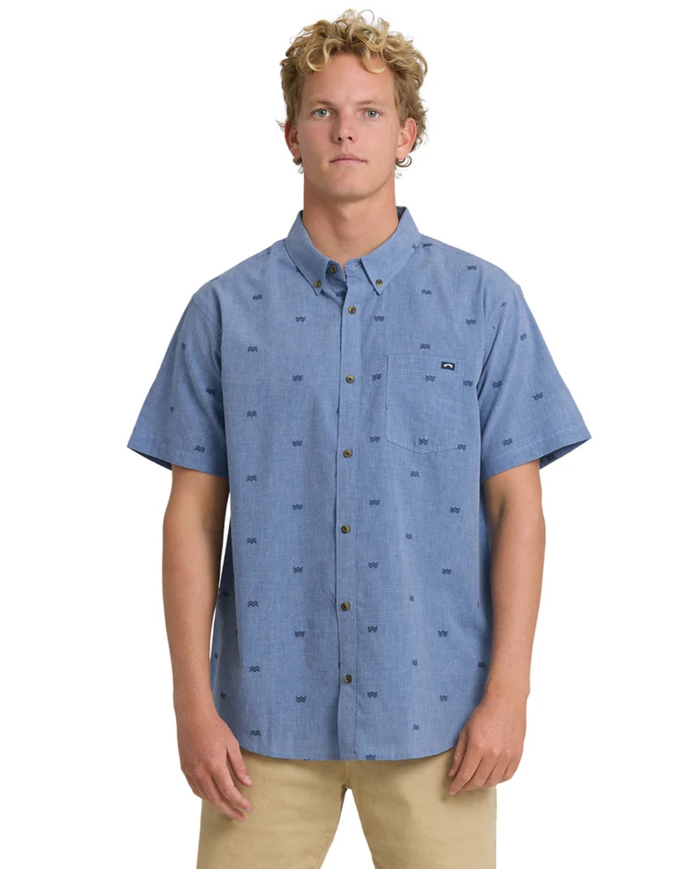 Billabong All Day Jacquard Short Sleeve Men's Shirt