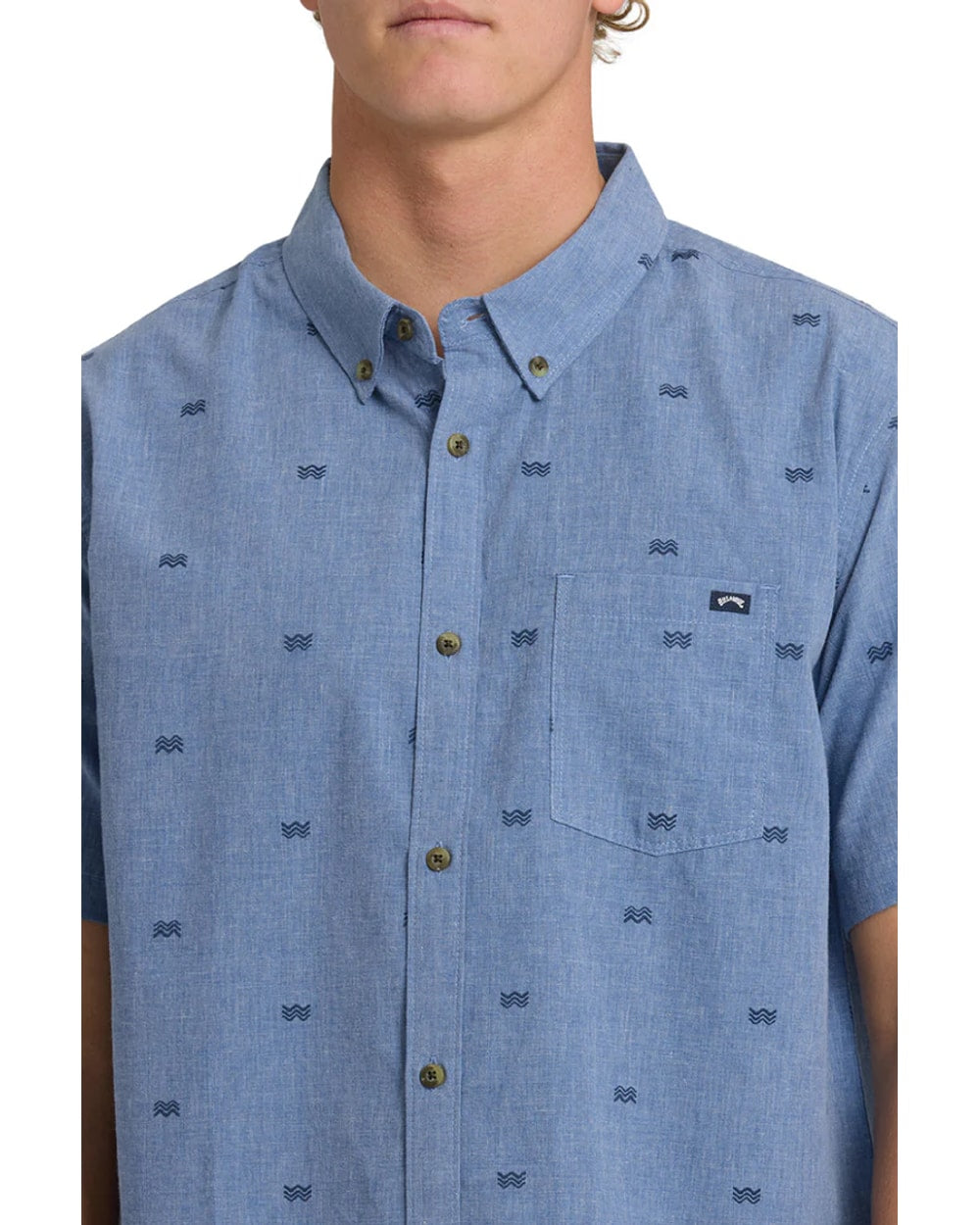 Billabong All Day Jacquard Short Sleeve Men's Shirt