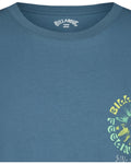 Billabong Psych Frog Tee Real Teal back