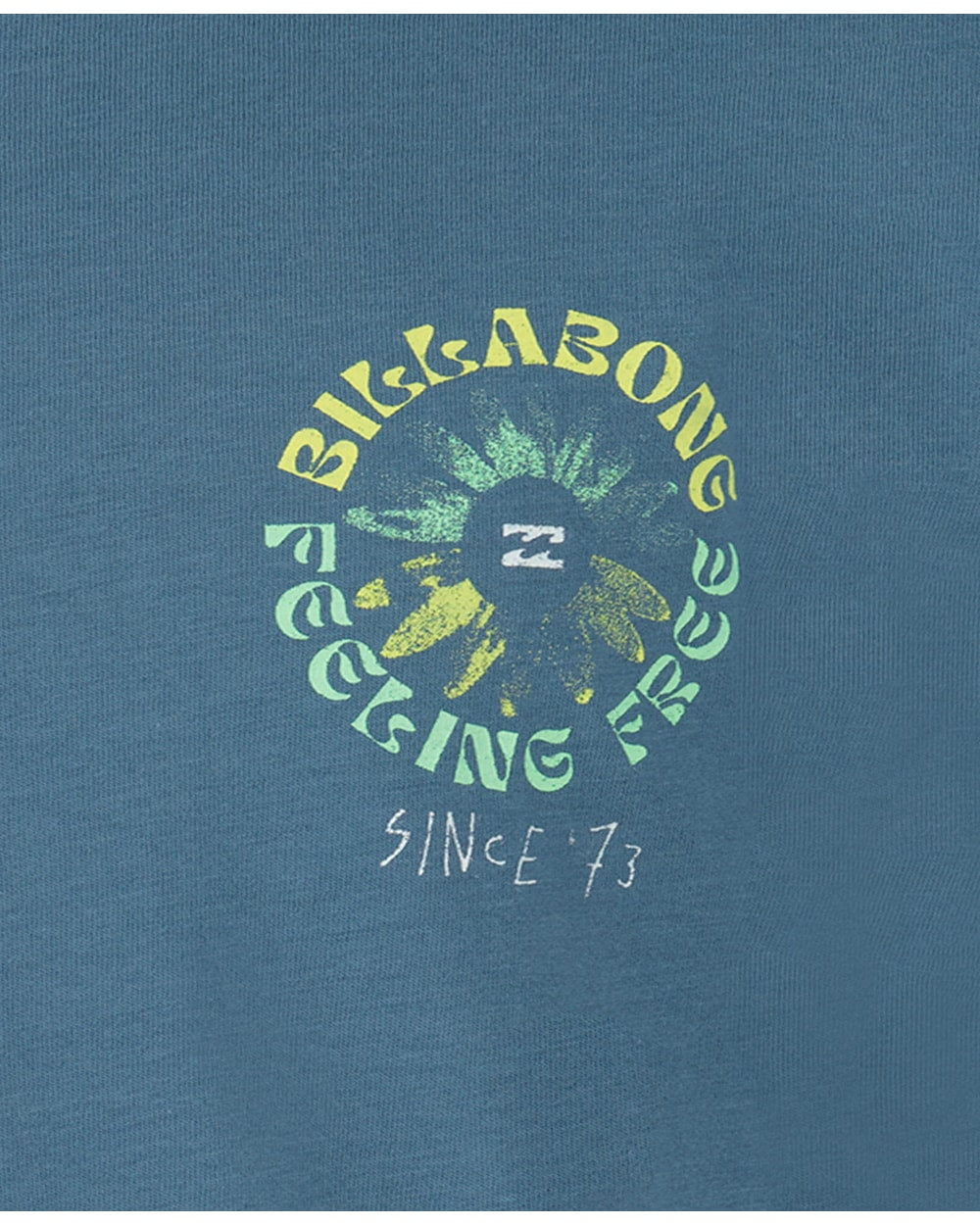 Billabong Psych Frog Tee Real Teal front