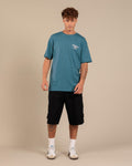 Billabong Crossboards Short Sleeve Shirt - Teal - front