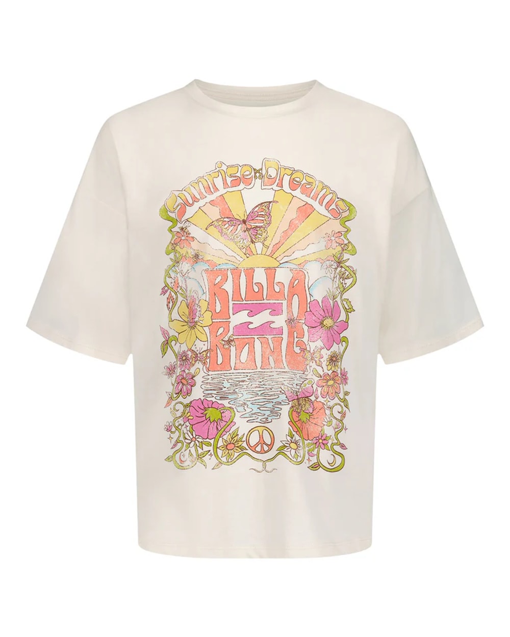 Billabong Girls' Oversized Sunrise T-Shirt