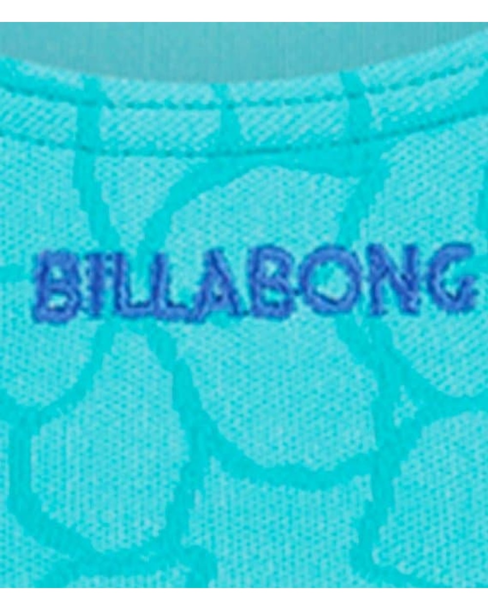 Billabong Girls' Wander Over Floral Jacquard Textured Knit One-Piece Swimsuit