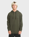 Billabong Men's All Day Pullover Hoodie in Rifle Green - front