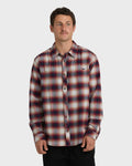 Billabong Men's Coastline Long Sleeve Flannel Shirt