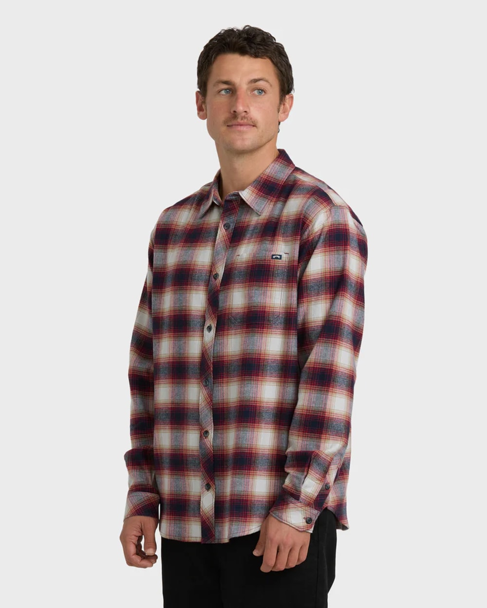 Billabong Men's Coastline Long Sleeve Flannel Shirt