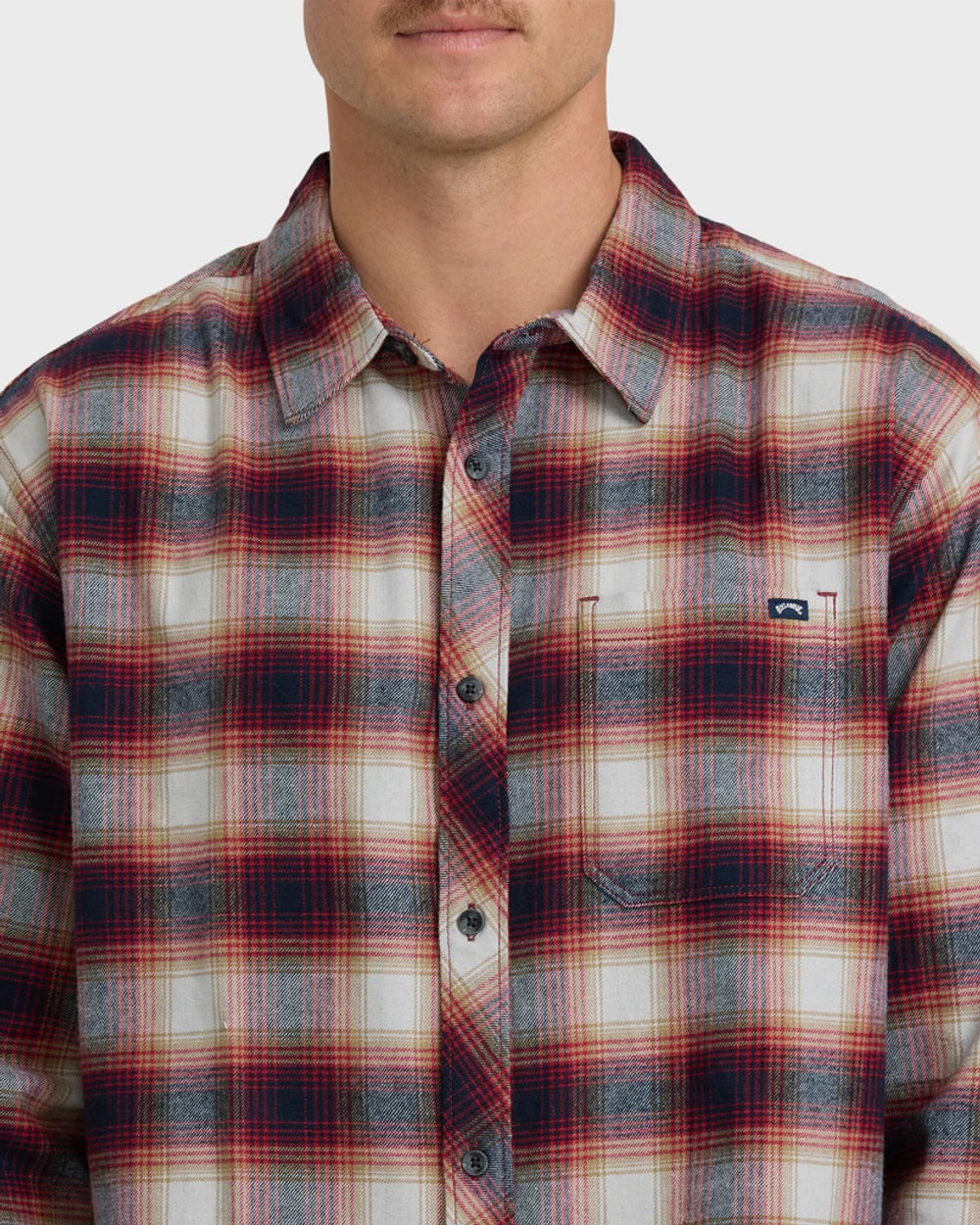 Billabong Men's Coastline Long Sleeve Flannel Shirt