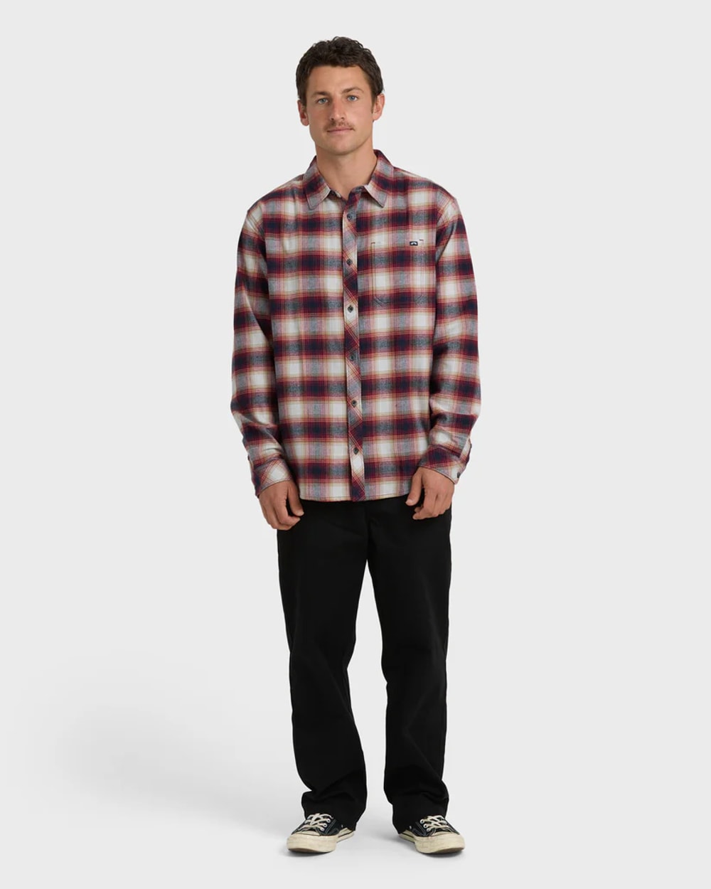 Billabong Men's Coastline Long Sleeve Flannel Shirt