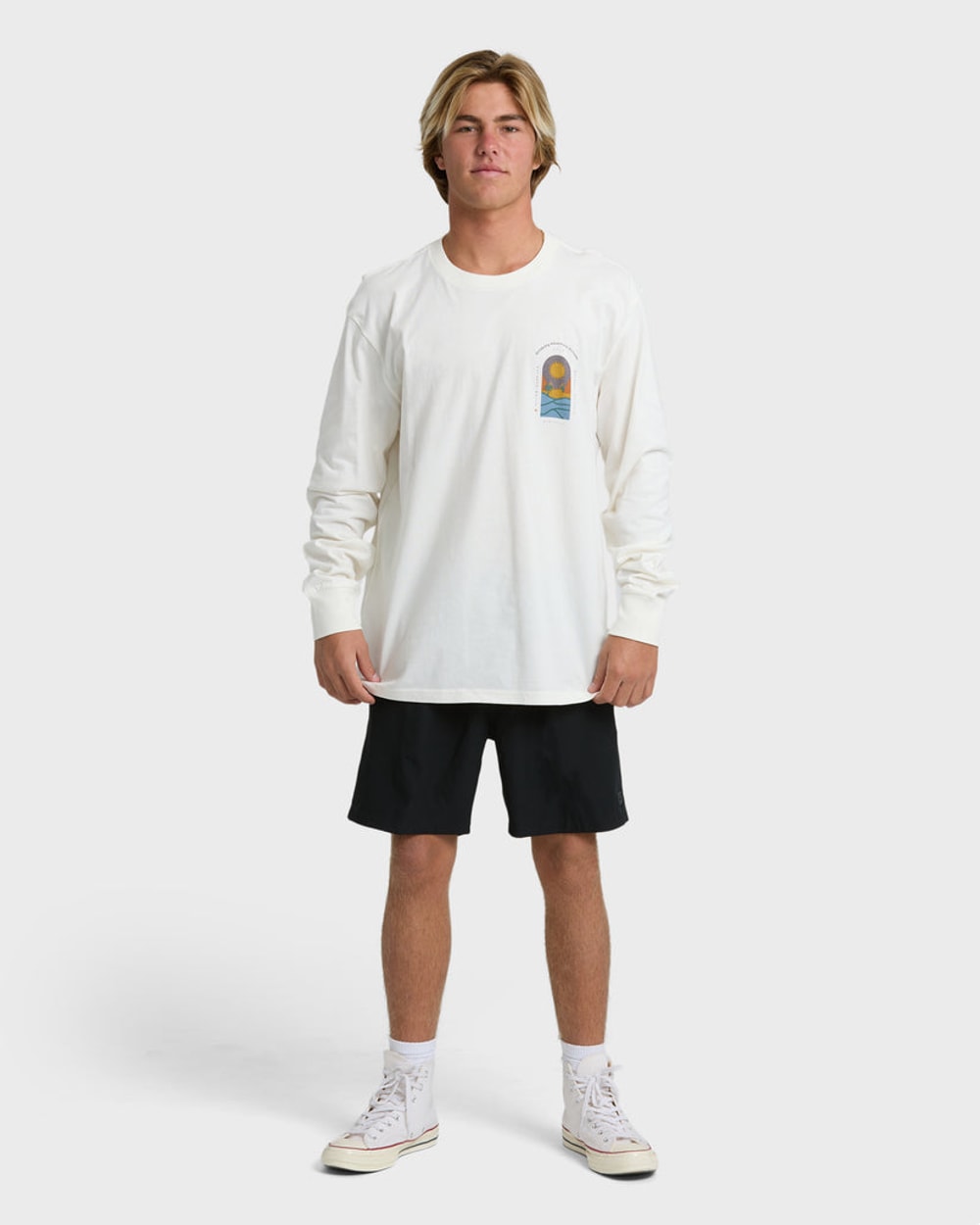 Billabong Men's New View Adiv Premium Long Sleeve T-Shirt