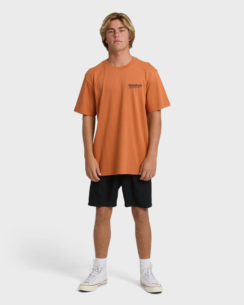 Billabong Men's Post Cards Adiv Premium Short Sleeve T-Shirt