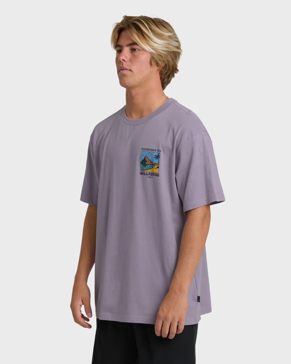 Billabong Men's Post Cards Adiv Premium Short Sleeve T-Shirt