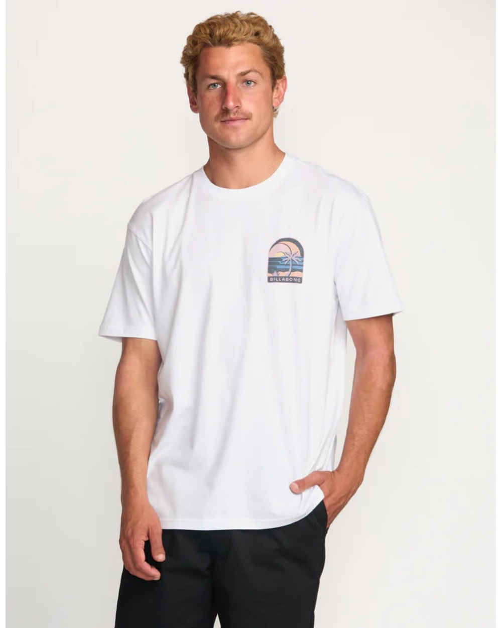 Billabong Portal Premium Tee White - back
