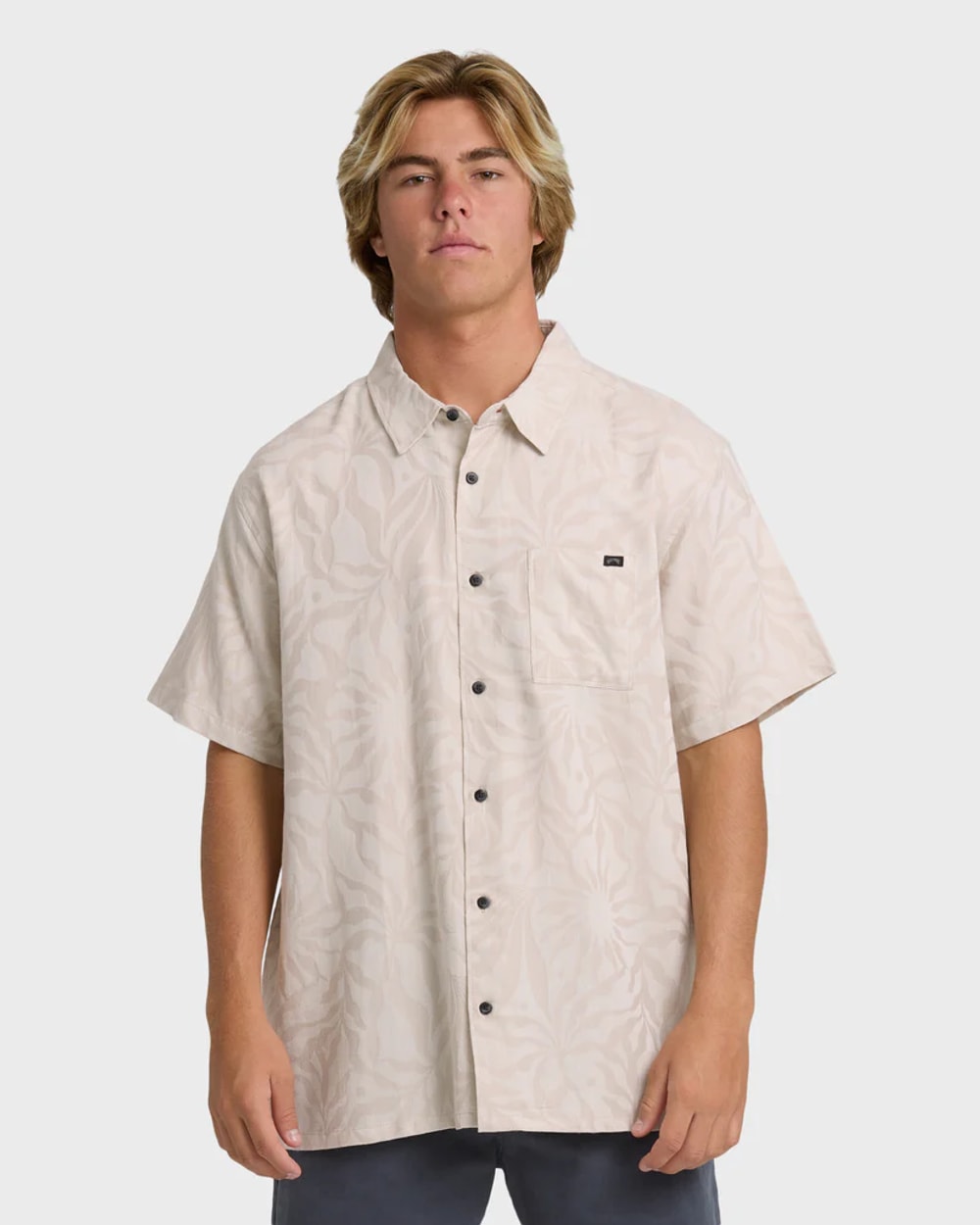 Billabong Sundays Jacquard Short Sleeve Men's Shirt