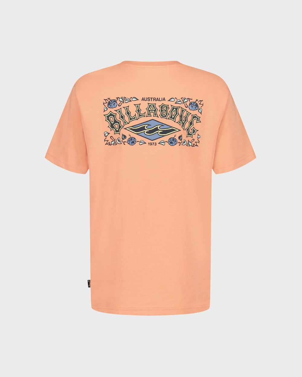 Billabong Toddler Boys' Heritage Arch Short Sleeve Tee, Faded Orange, back