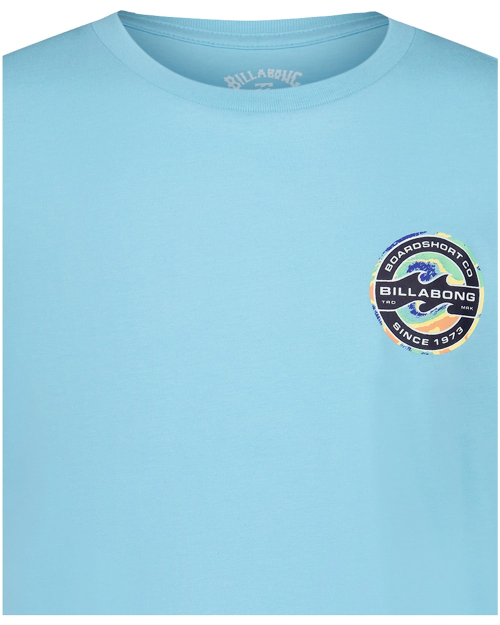 Billabong Hollow Tee Blue Shadow detail 2