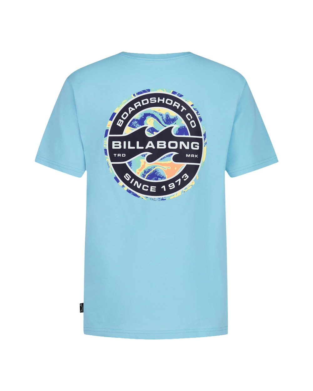 Billabong Hollow Tee Blue Shadow detail