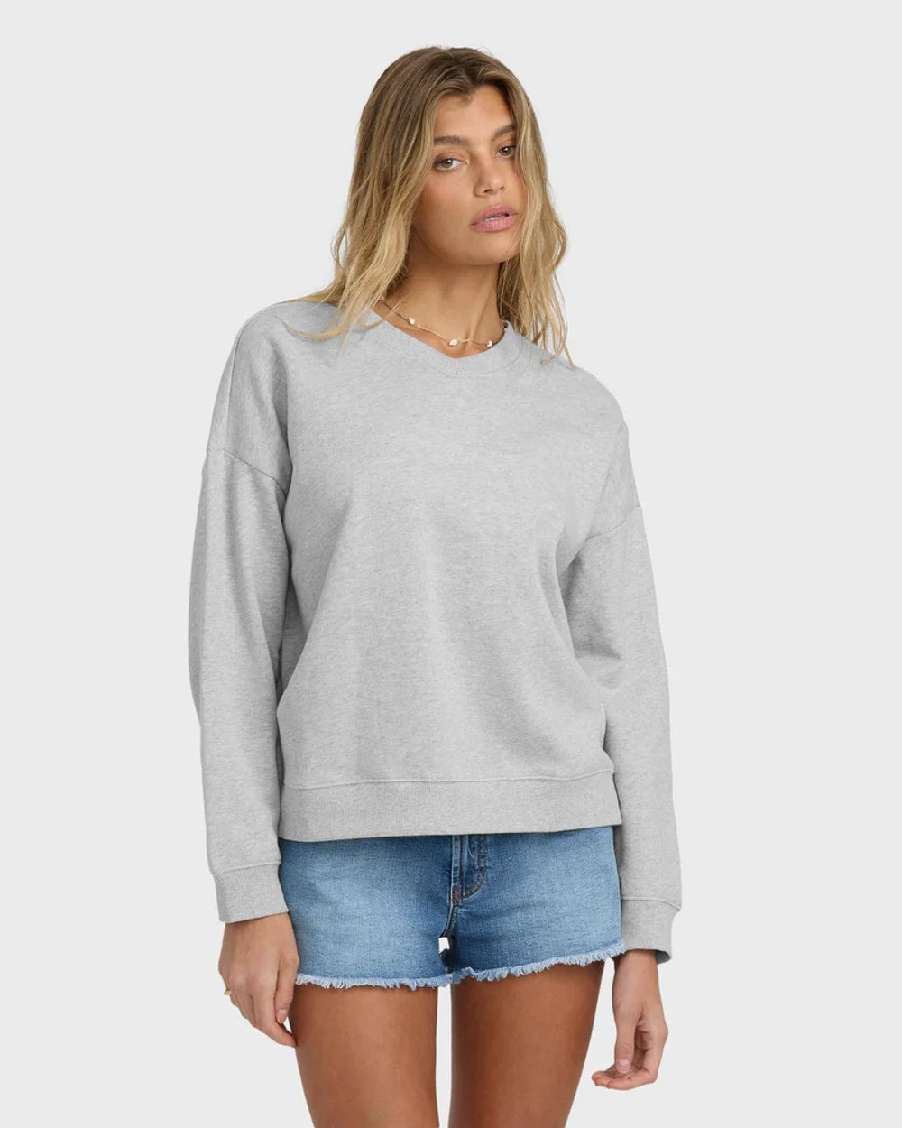 Billabong Women's Cambridge V-neck Sweatshirt