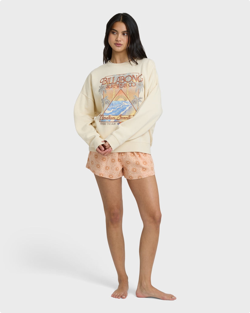 Billabong Women's Echo Crewneck Sweatshirt