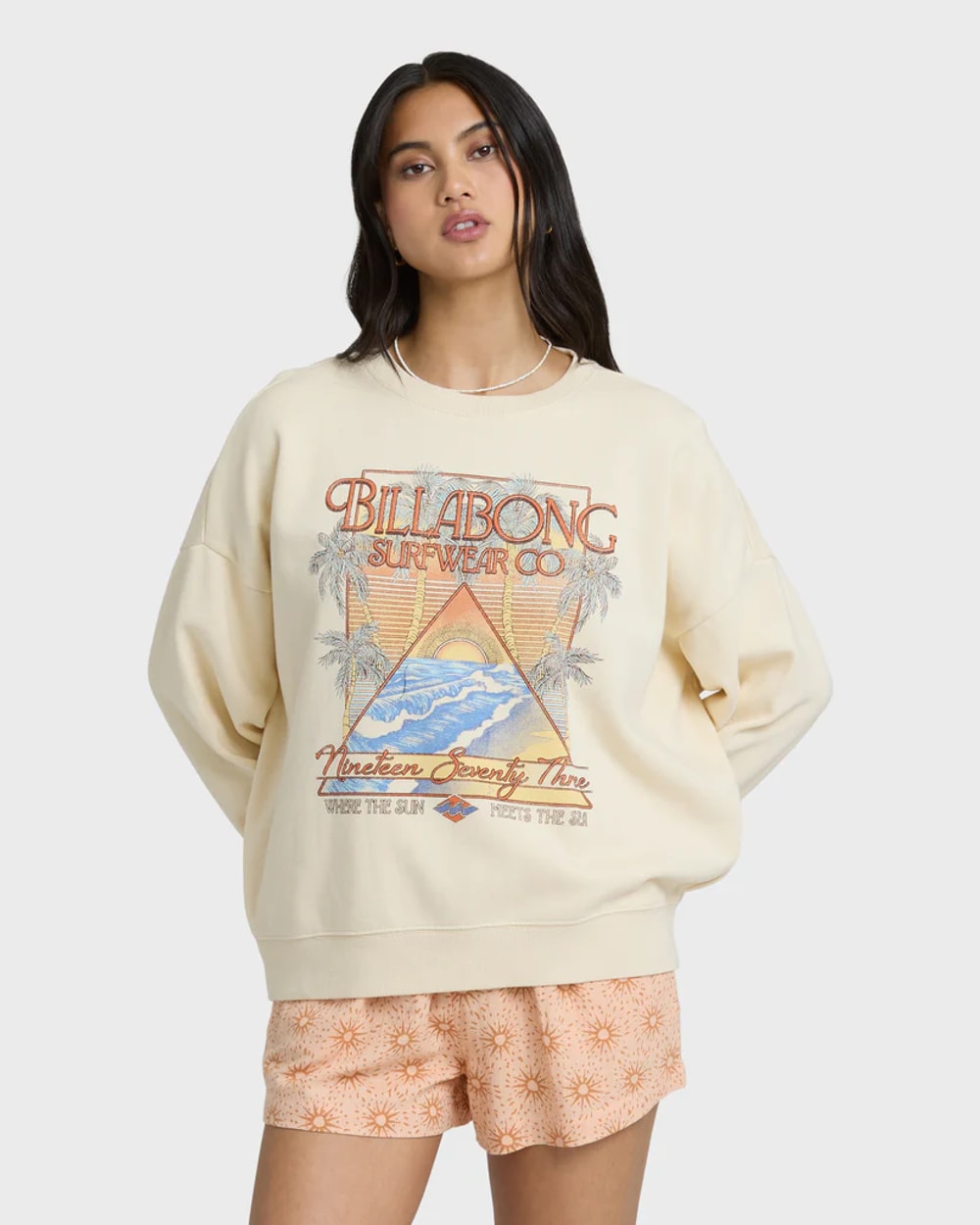 Billabong Women's Echo Crewneck Sweatshirt
