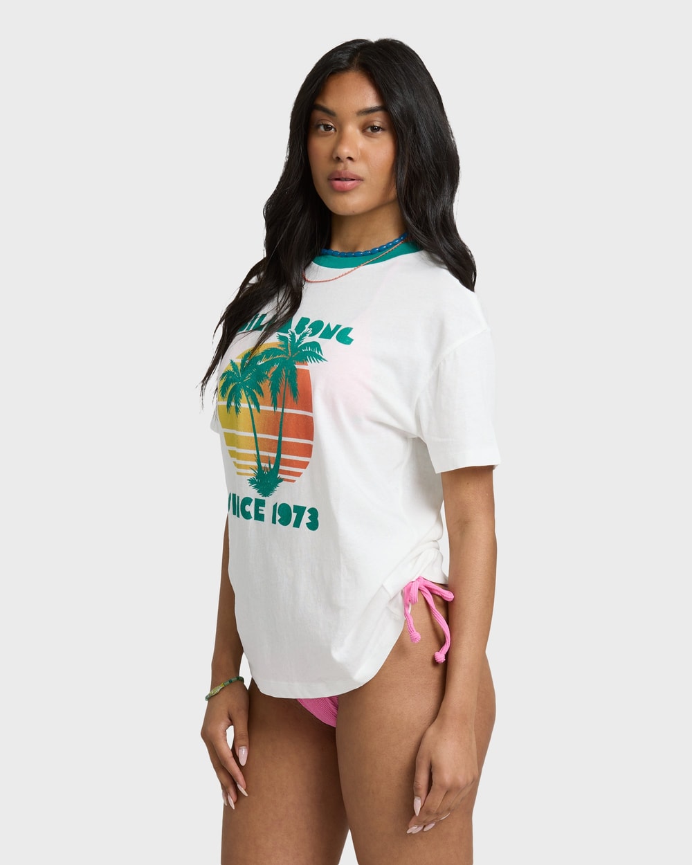 Billabong My Beach Club Tee - Salt Crystal