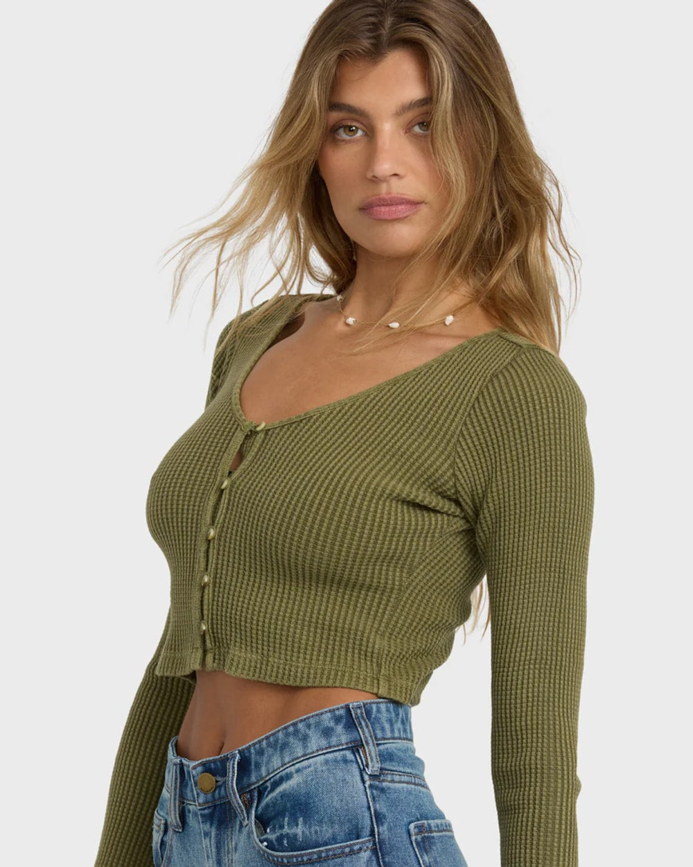 Billabong Women's Paxton Long Sleeve Top