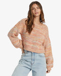 Billabong Vivid Sun Pullover Sweater in Multi - front