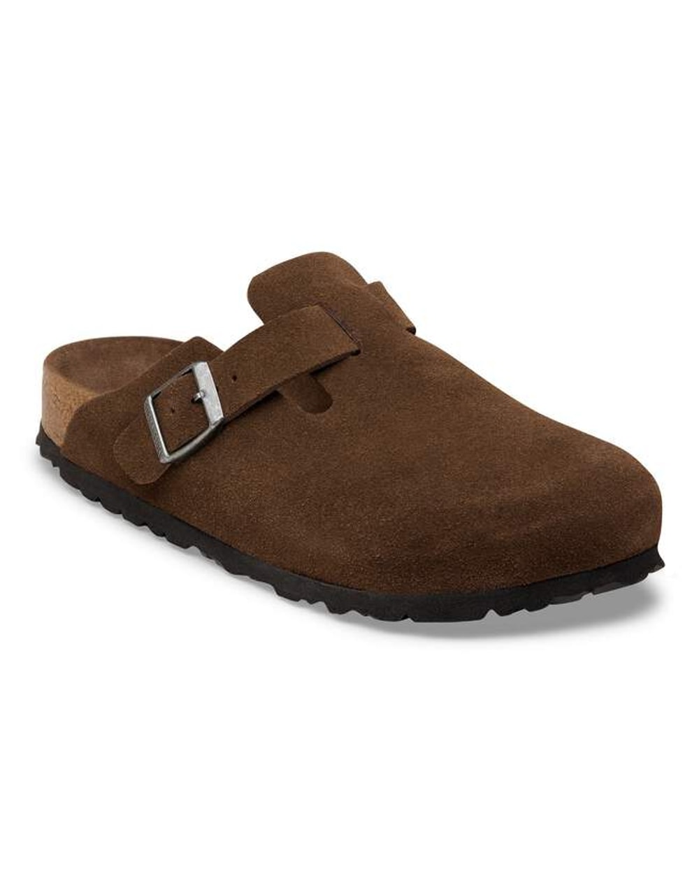 Birkenstock Boston Soft Footbed Suede Leather Clogs