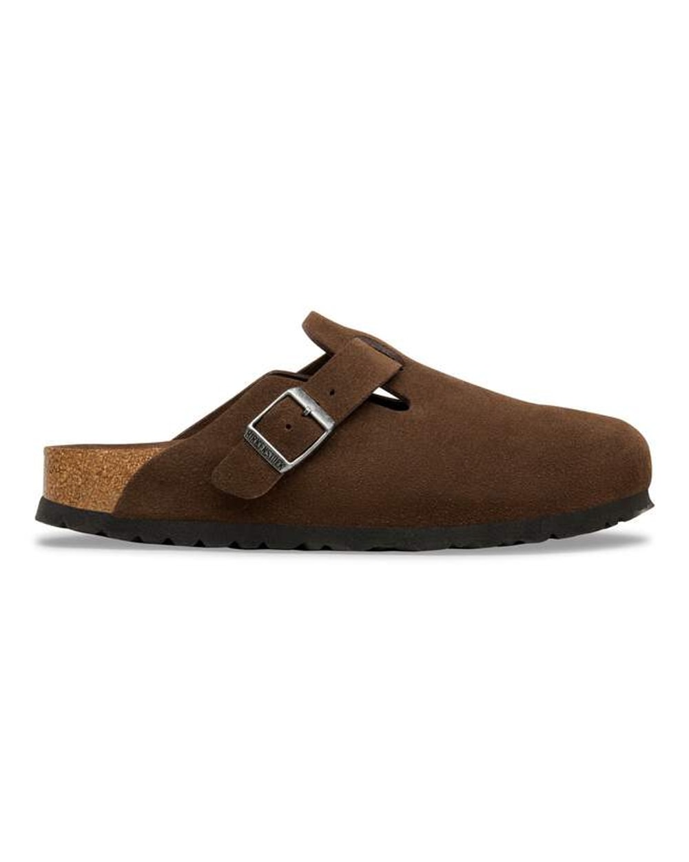 Birkenstock Boston Soft Footbed Suede Leather Clogs