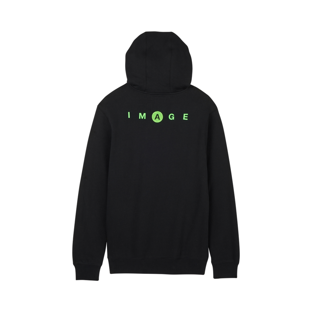 Fox Image Pullover Hoodie back