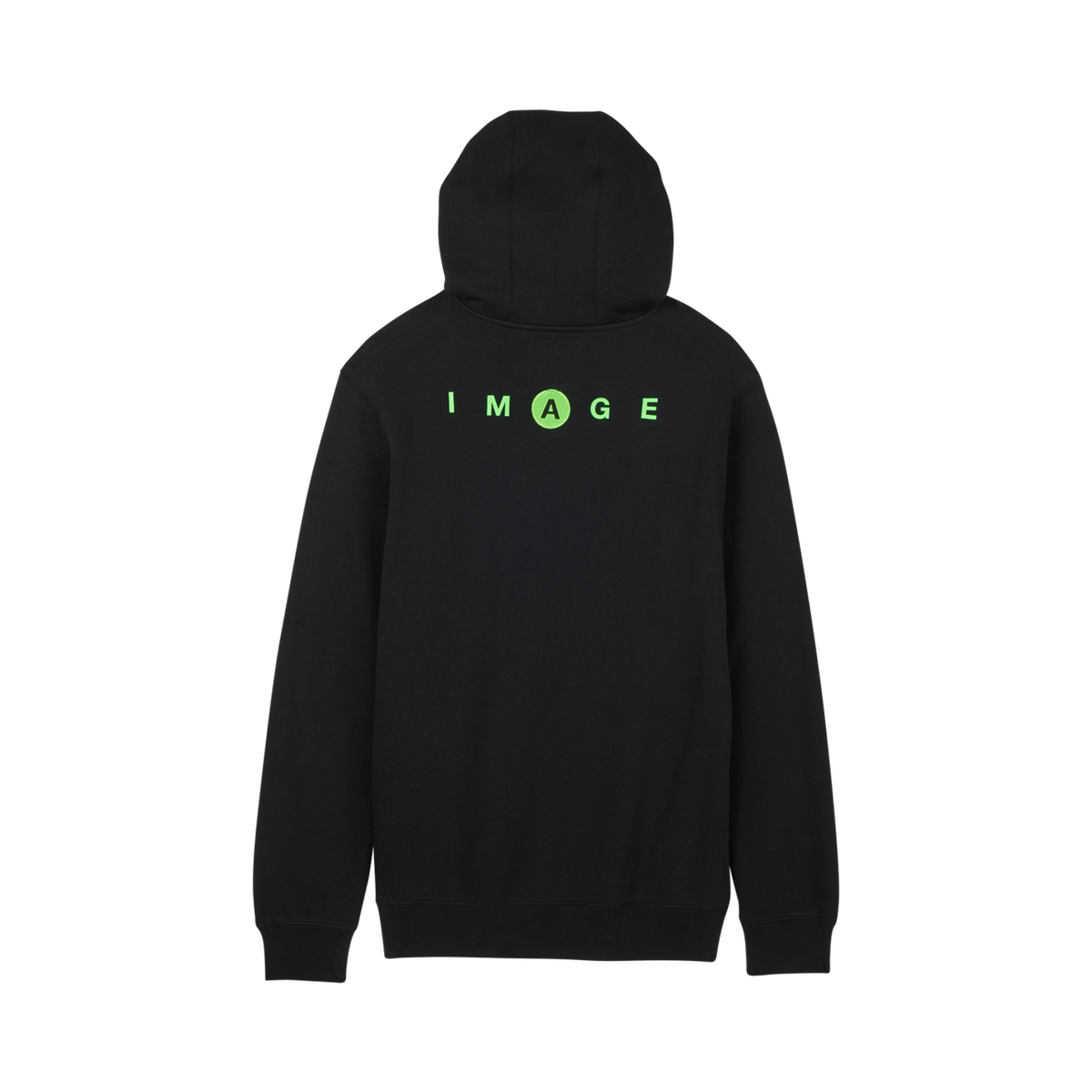 Fox Image Pullover Hoodie back