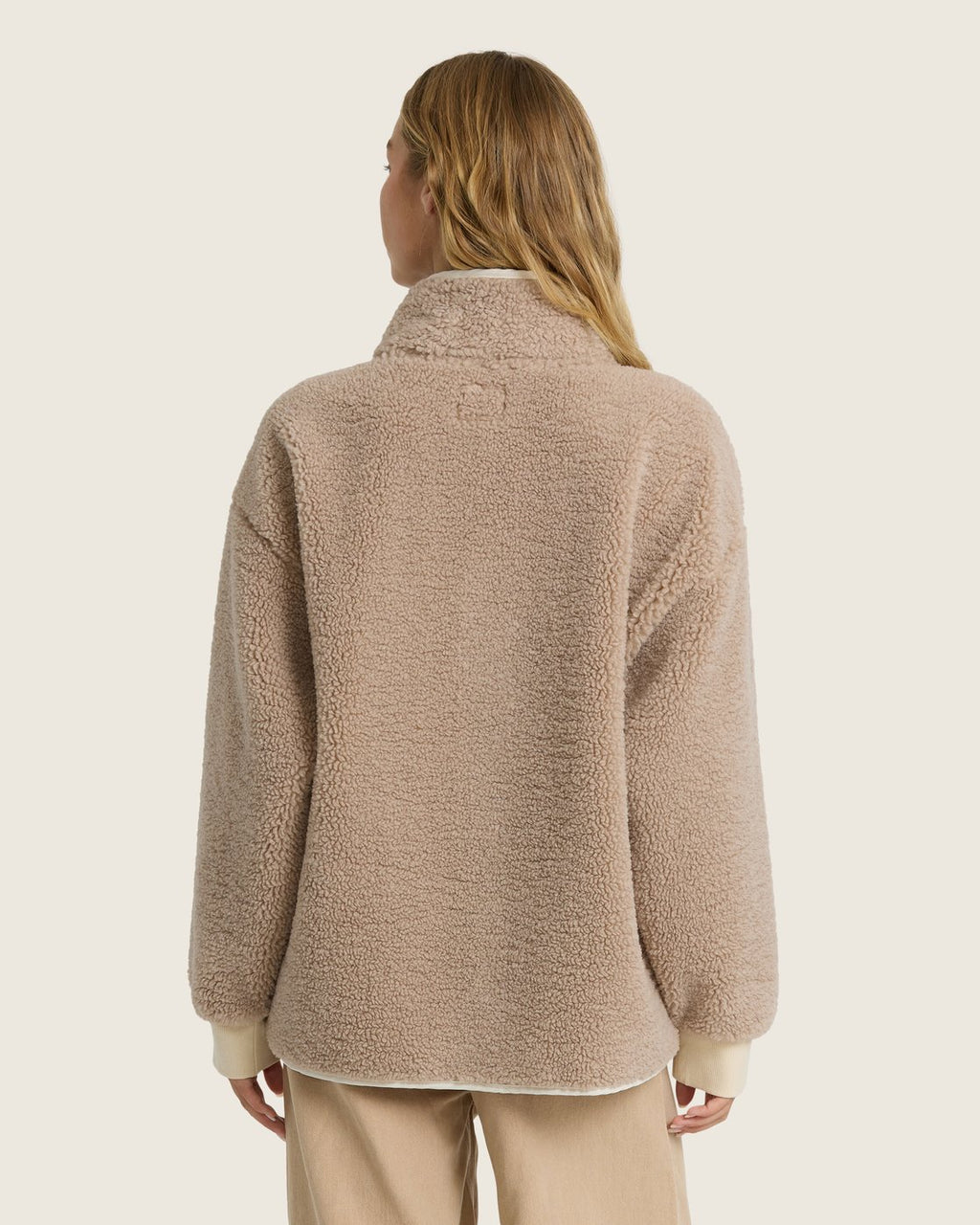 Billabong Women's Tree Hugger Fleece Jacket - Cobblestone - back