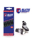 Elite Hockey Black Waxed Hockey Laces