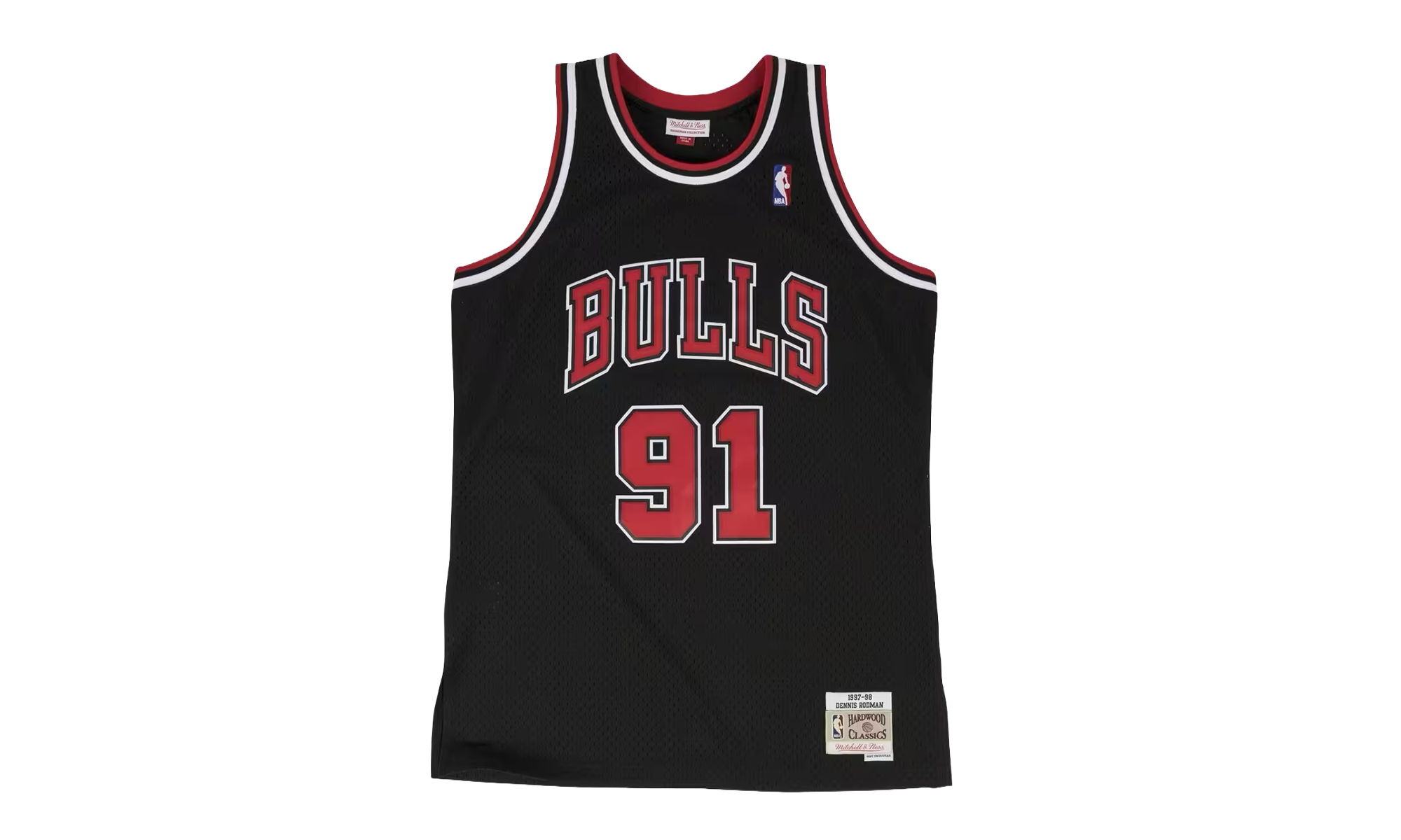 Mitchell & Ness Chicago Bulls Dennis Rodman 1997 Hardwood Classics Swingman Jersey