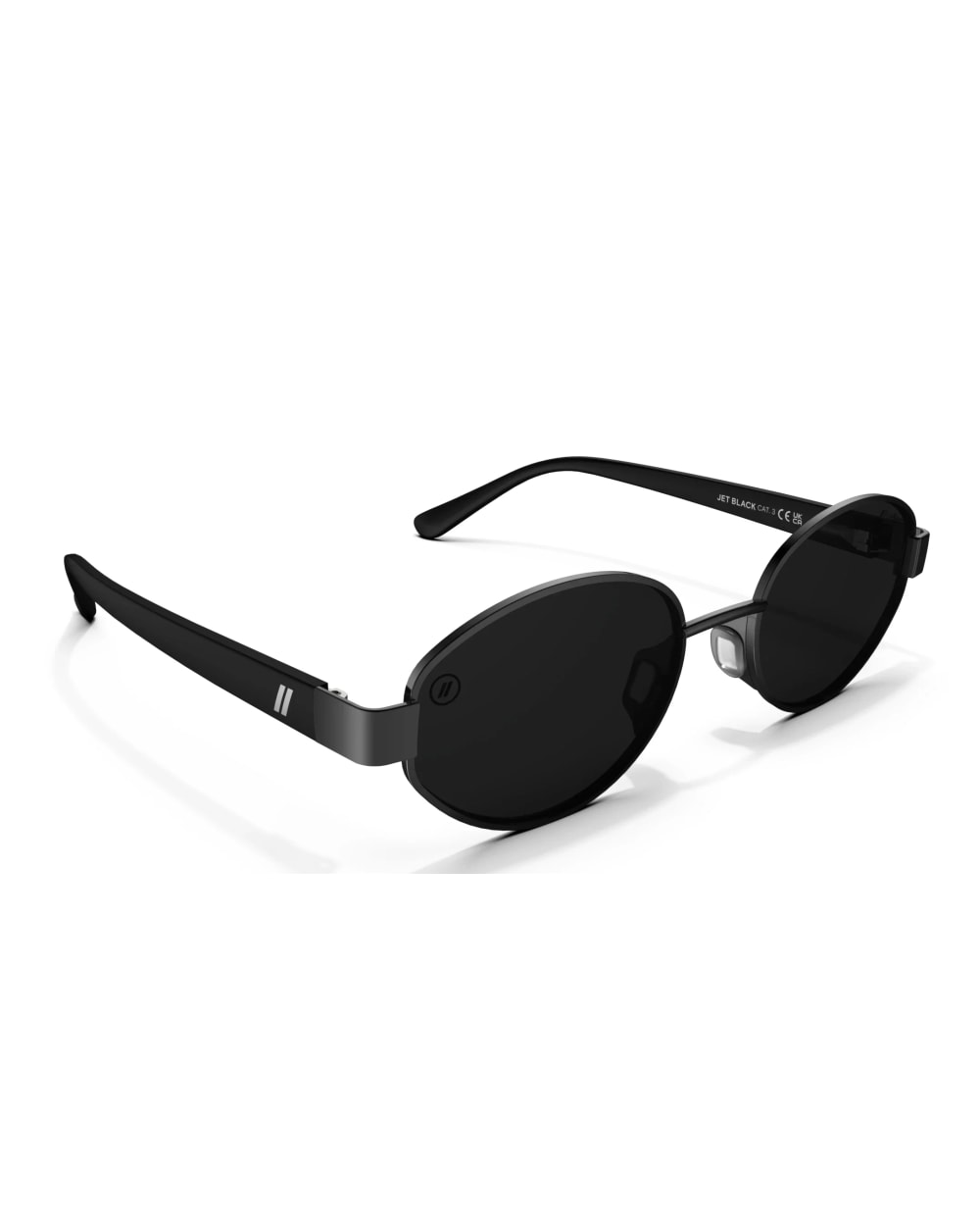 Blenders Azure Polarized Sunglasses - JET BLACK