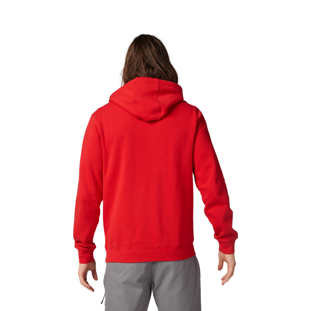 Fox x Honda Pullover Hoodie Flame Red detail