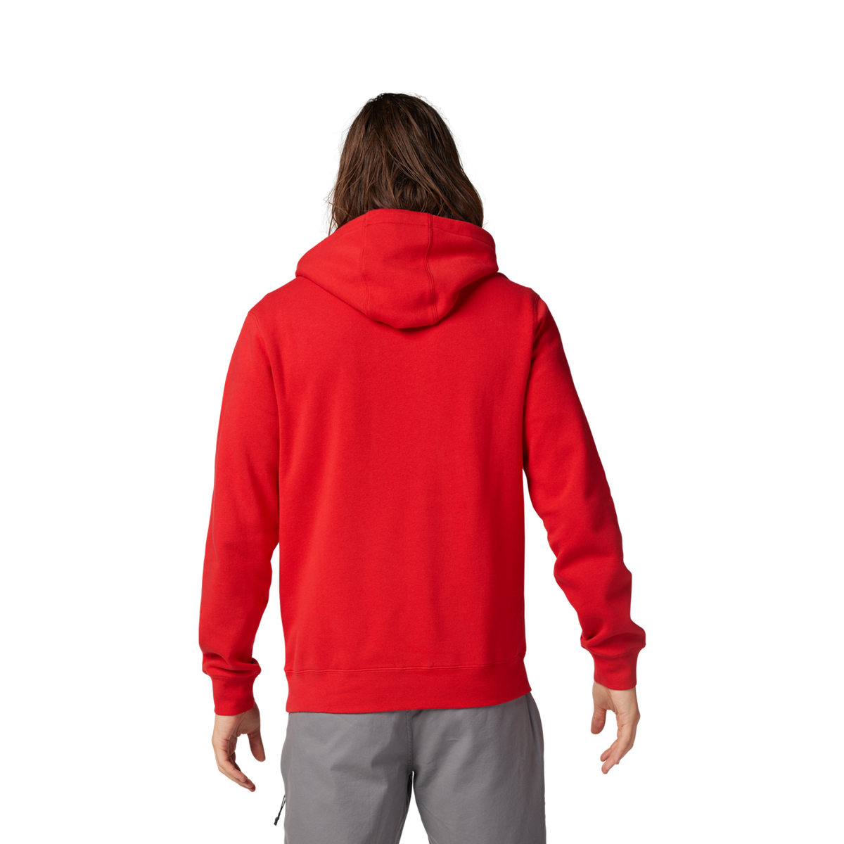 Fox x Honda Pullover Hoodie Flame Red detail