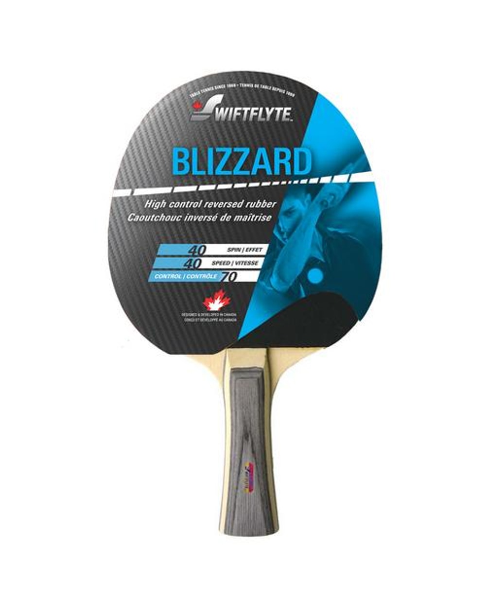 Blizzard Table Tennis Racket Concave