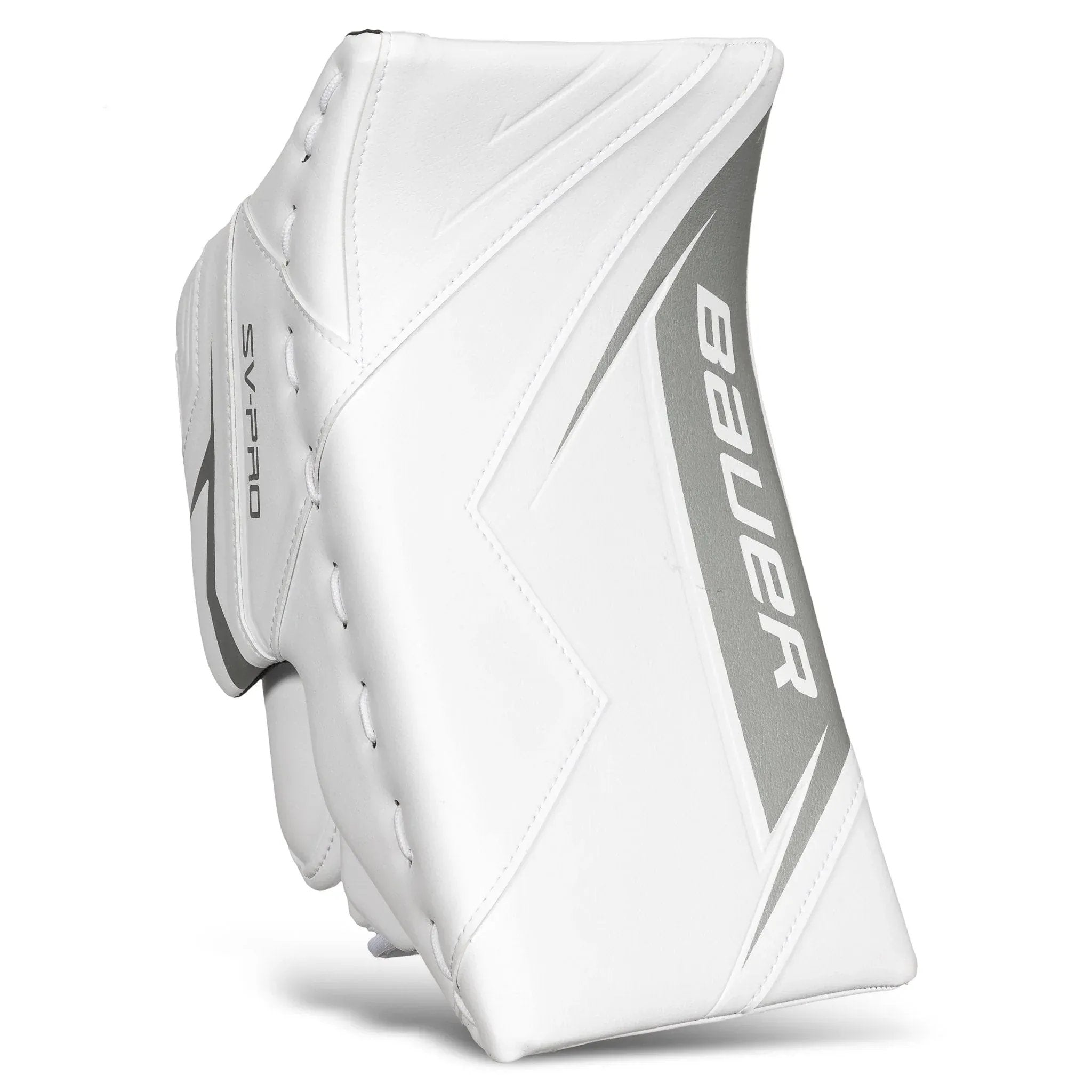 Bauer SV-Pro Junior Goalie Blocker - white, angle 2