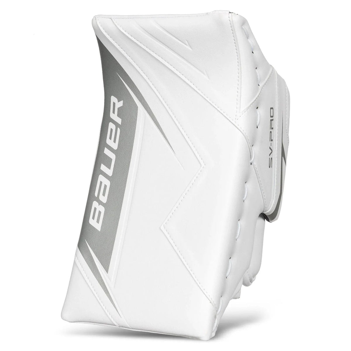 Bauer SV-Pro Junior Goalie Blocker - white, angle 1