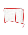 Blue Sports Junior Hockey Goal 54" x 44" - Red, front three-quarter view