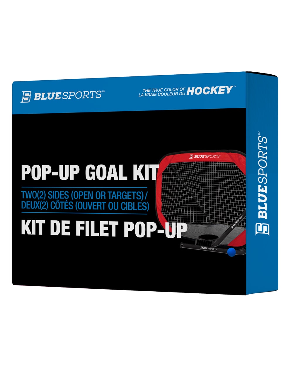 Blue Sports Pop-Up Mini Goal Kit - packaging