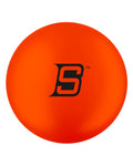 Blue Sports Street Hockey Ball - Orange, Warm Weather, front view