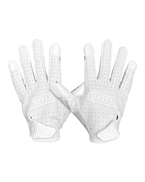 "Blue Strips" Youth Doom Speed Receiver Football Gloves