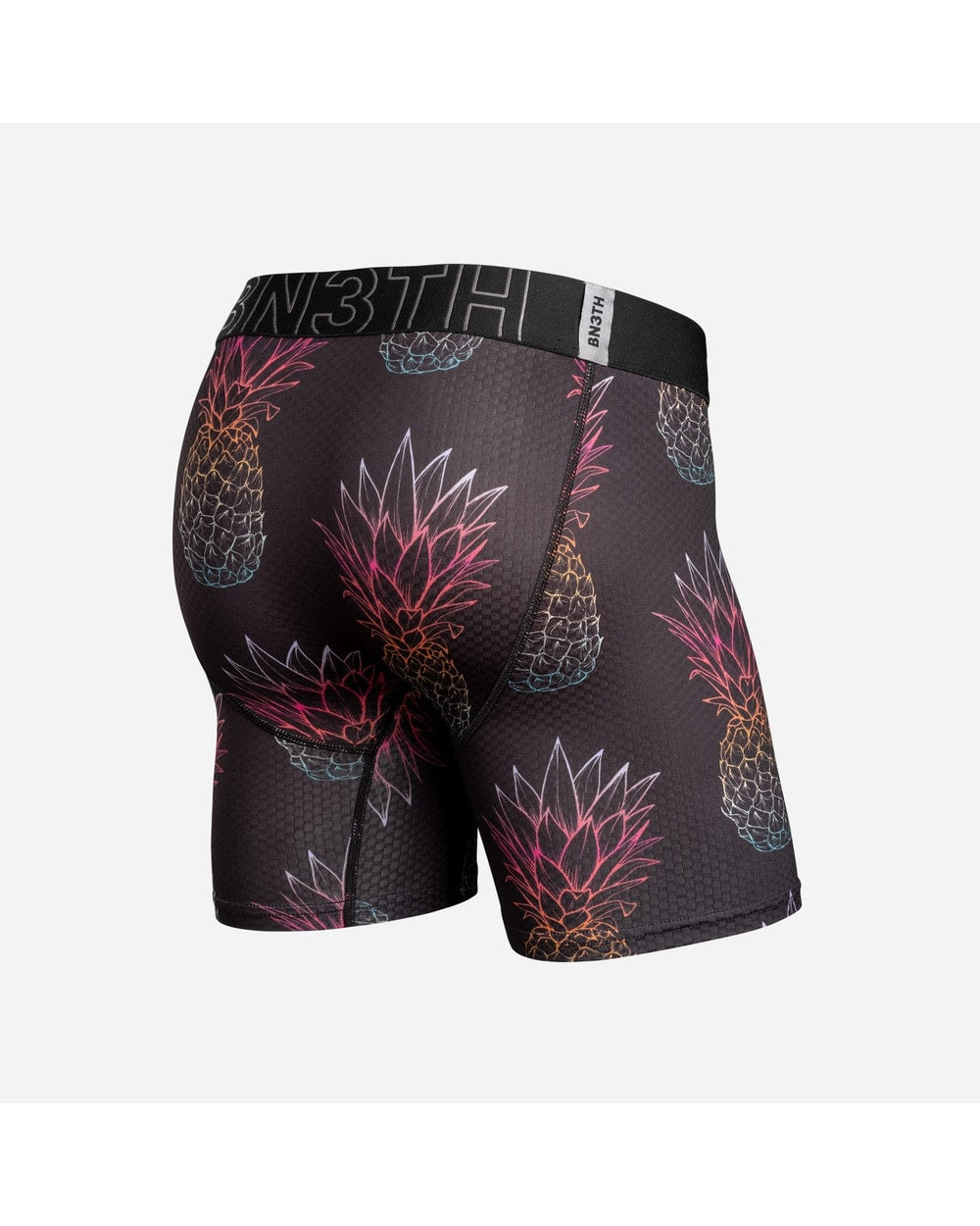 BN3TH Agua X Boxer Brief Oversized Pineapple Fade Black back