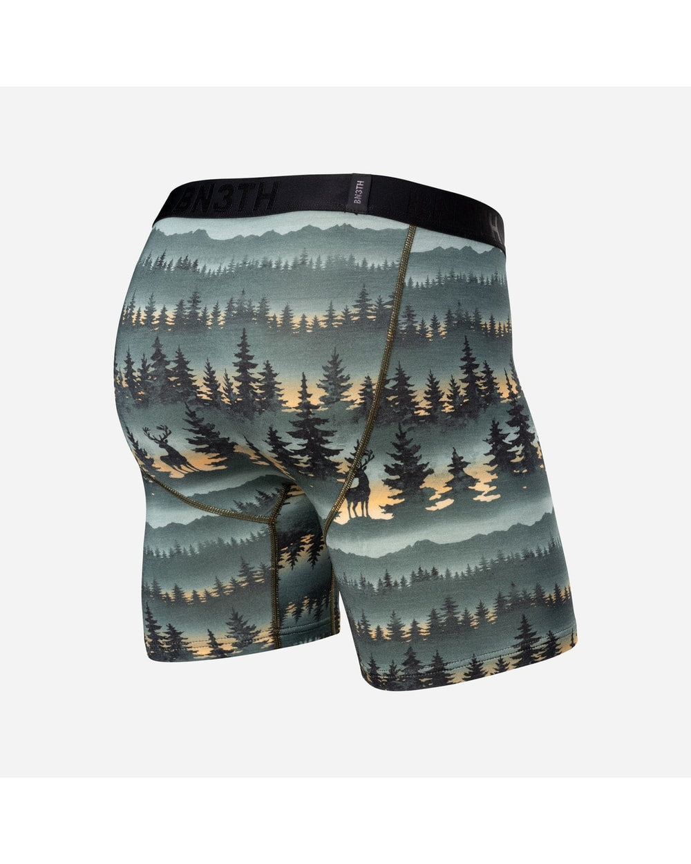 Bn3th Classic Icon Boxer Brief - Forest Stag Deepest Spruce