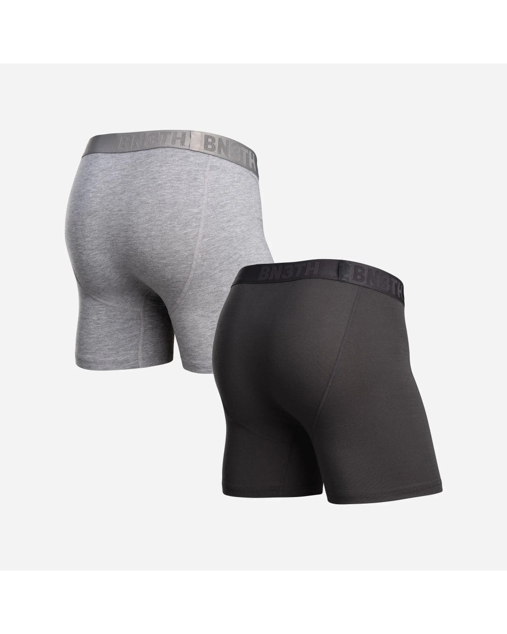 Bn3th Essentials Boxer Brief 2 Pack Black/Heather Grey - back