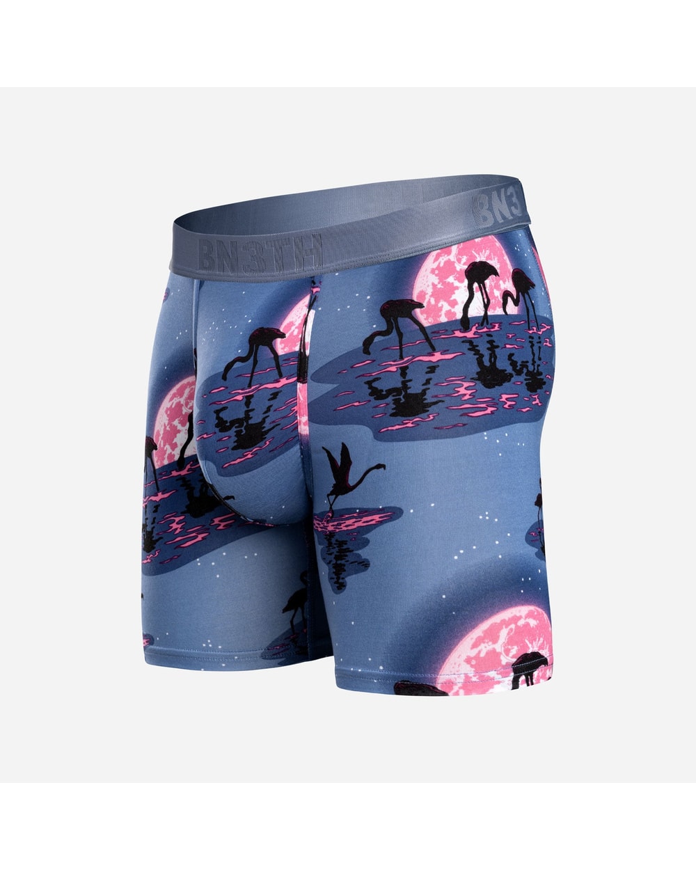 Bn3th Essentials Boxer Brief - Moonlight Flamingo Pink