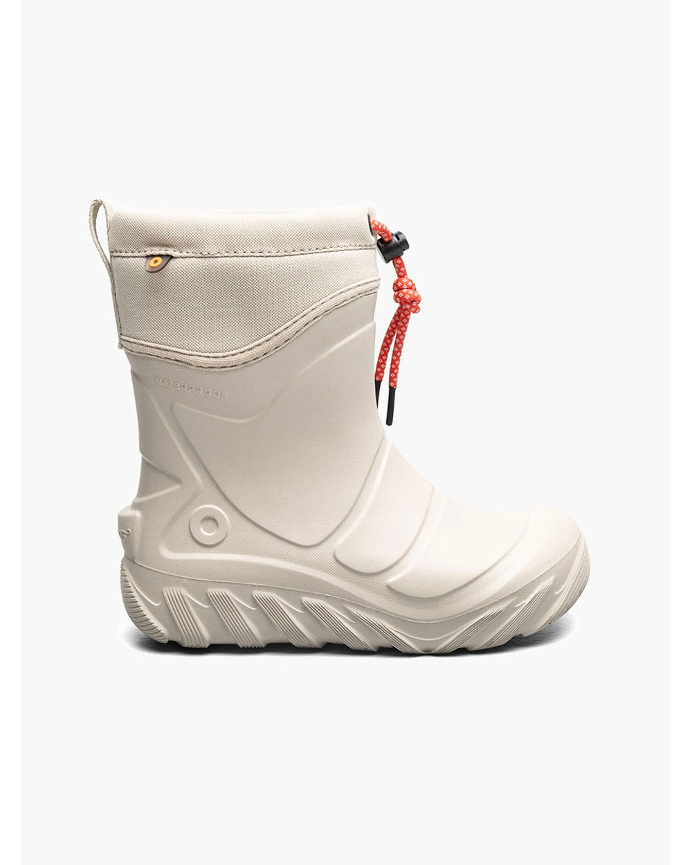 Bogs Kids' Boga Boot - Oatmeal - lateral